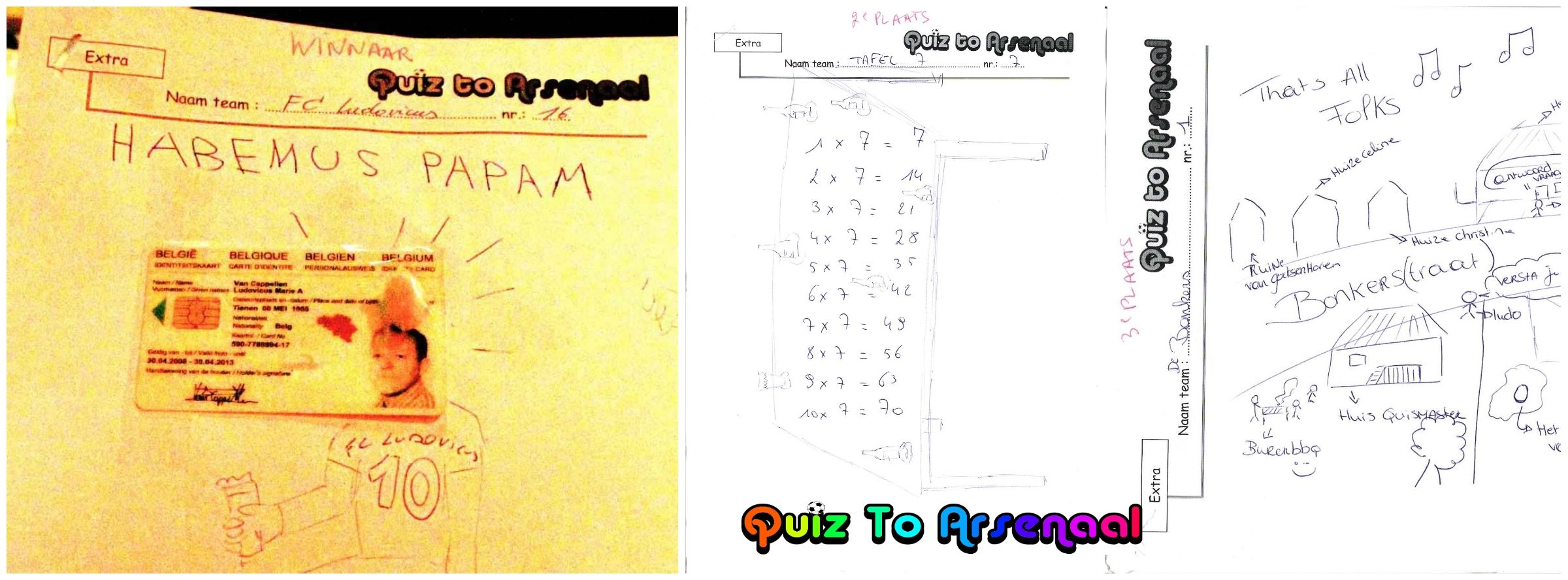 Fotoalbum Bonusronde Quiz To Arsenaal 1