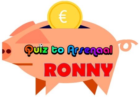 Gokvarken Ronny Quiz To Arsenaal 3